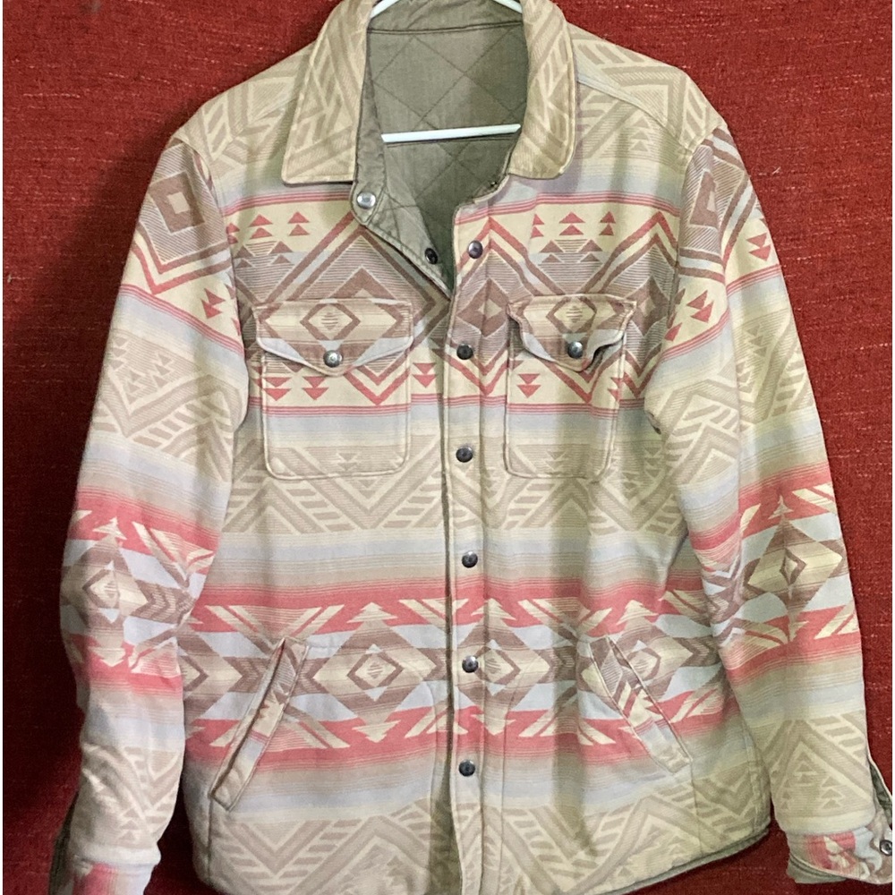 Men’s Reversible Bondi Jacket. Faherty Brand. Like New RARE FIND
